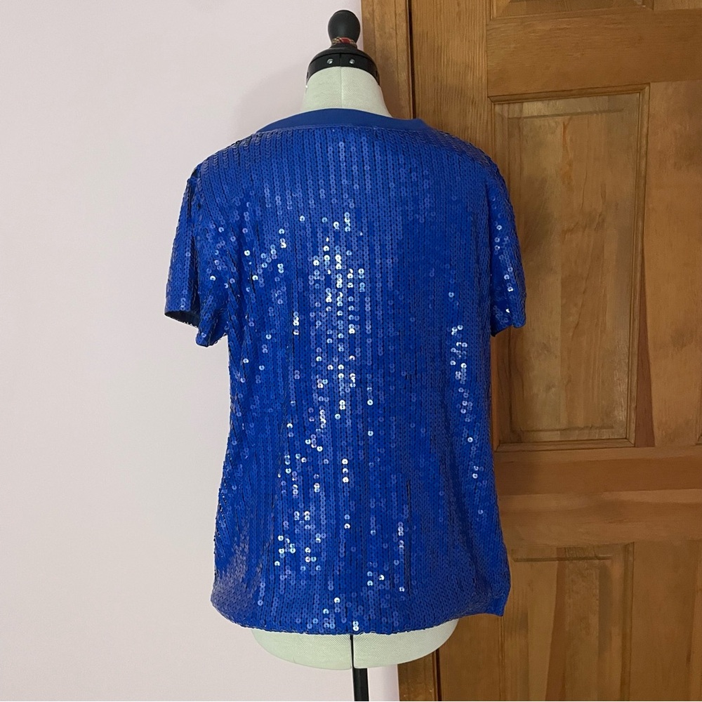 WORLDNET Sequin T-Shirt - Picture 7 of 16